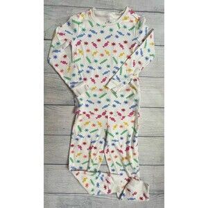 Primary Little Girl Toddler Candy 2-Piece Pajamas (PJs), Size 4-5, Size 4T, 5T
